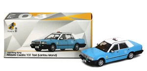Tiny City Nissan Cedric Y31 Taxi Blue Lantau Island RHD 1:64 US DUTIES PAID - Picture 1 of 5