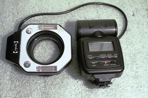Used OPTEKA RL500 C Ring Flash MACRO For DSLR Cameras DIA 52mm thread - Picture 1 of 7
