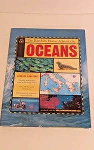 The Random House Atlas of the Oceans Hardcover Book First US Edition 1991 - Picture 1 of 9