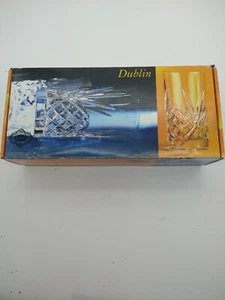 4 Shannon Crystal by Godinger Dublin Highball Glasses 24% Lead Crystal 10 oz - Picture 1 of 5