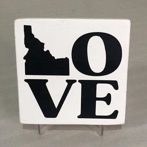Idaho Hand Painted Wooden Sign Love Home Decor Wood Handmade by D&K Designs - Picture 1 of 13