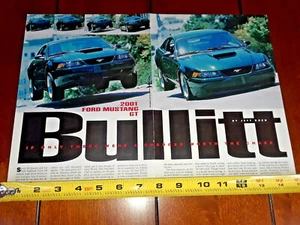 2001 MUSTANG BULLITT ORIGINAL ARTICLE - Picture 1 of 12