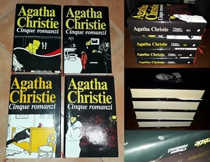 Cinque romanzi, 4 volumi, Agatha Christie, Euroclub 1997-99. - Foto 1 di 1