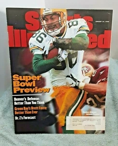 Sports Illustrated January 19 1998 Antonio Freeman Green Bay Packers - Picture 1 of 1