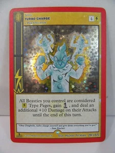 Metazoo Wilderness 1ª Edición TURBO CARGA 28/165 - Holo Completo - ¡COMO NUEVO! - Imagen 1 de 3