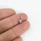 20Pcs Mini Star Bracelet Charms Necklace Pendant Choker Pendants Jewelry Finding