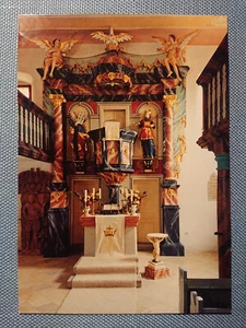 Postal antigua postal postal Evang. Iglesia Egloffstein Seccofresken Weidlich - Imagen 1 de 2