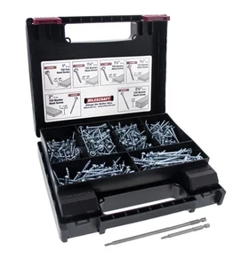 5200 Pocket Screw Kit- 700 Pieces T20 Pocket Hole Coated Screw Kit with 6 siz... - Picture 1 of 9