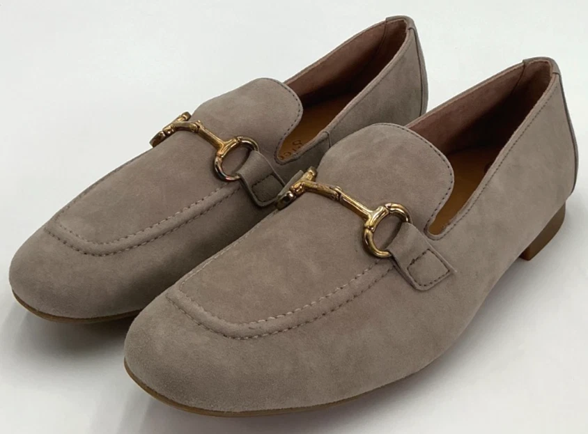 Mocasines Paul Green Daphne para mujer talla 10 de gamuza safari nuevos en caja Foto 1 de 4