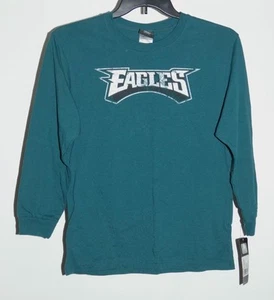NFL Team Apparel Boys Eagles Long Sleeve Pullover Sweatshirts NWT Size L (14/16) - Picture 1 of 4