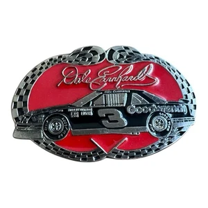 Vintage 1989 Dale Earnhardt #3 NASCAR Belt Buckle Sports Image USA Racing - Picture 1 of 11