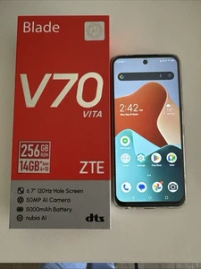 ZTE Blade V70 Vita 256 GB Stone Gray Dual SIM Smartphone - Bild 1 von 3