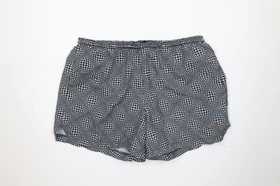 De Colección Años 90 Nike Para Hombres Mediano Travis Scott Mini Swoosh Forrado Correr Pantalones Cortos Trippy Foto 1 de 4