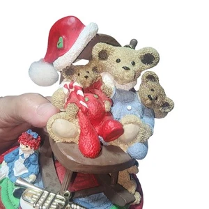 KURT S ADLER EUC BEAR OF THE MONTH DECEMBER - Picture 1 of 7