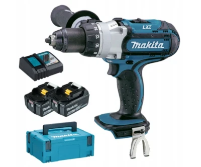 Makita DDF451RTJ Akku-Bohrschrauber 18V Schrauben Bohren Bohrschrauben inkl.Akku - Bild 1 von 4