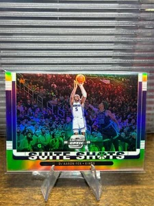 2022-23 Panini Contenders Optic D'Aaron Fox Suite Shots Silver Prizm - Picture 1 of 2