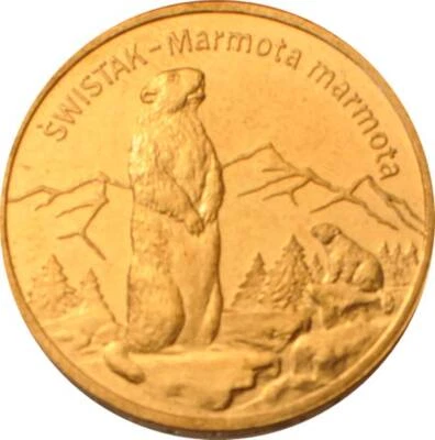 Alpine Marmot 2006 Poland Brass - Image 1 of 3