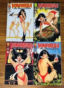 VAMPIRELLA SILVER ANNIVERSARY COLLECTION LOT #1-4 GOOD GIRL VARIANT 1997 2 3 - Picture 1 of 4