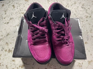 🔥RARE Nike Jordan 1 Phat Low 2010 Size 9.5 “Grape” USED VNDS - Picture 1 of 5