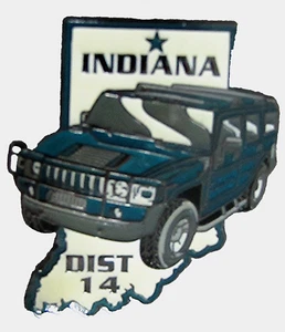 Pin de solapa 14 del distrito de Indiana - Imagen 1 de 2