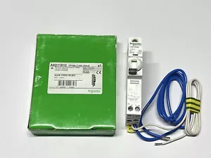 Schneider Acti9 iC60H RCBO 240V Type A 1P+Ns C10A 30mA 10kA Single Pole A9D11810 - Picture 1 of 7