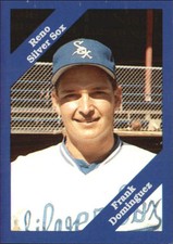 1989 Reno Silver Sox Cal League Cards #256 Frank Dominguez