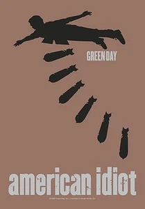 Green Day American Idiot large fabric poster / flag 1100mm x 750mm (hr) - Imagen 1 de 1
