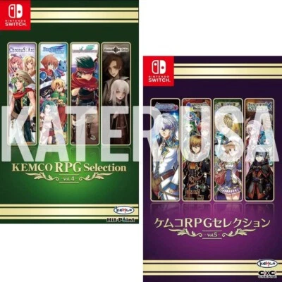 NINTENDO Kemco RPG Selection Vol. 4 + Vol. 5 Switch Brand New Game Bundle Special [RPG]