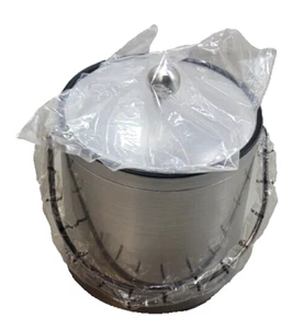 Punta Kraftware Cromo Plata Aislado 3 Cantidad Cubitera W/ Tapa Hecho en Eeuu - Imagen 1 de 4