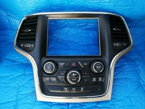 2014-2016 Jeep Grand Cherokee A/C Heater Controls/Center bezel  for 8.4 screen - Picture 1 of 5