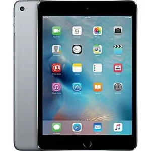 Apple iPad mini 4 (2015) Fully Unlocked | 64 GB, Gray, 7.9 in | Grade B+ | A1550 - Picture 1 of 2