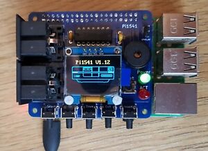 Pi1541 Raspberry Pi Hat for Commodore 64/128/Vic20 with OLED, Buzzer,Status LEDs