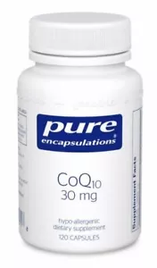 CoQ10 Pure Encapsulations 120 Kapseln 223,60 € / 100 g - Bild 1 von 1
