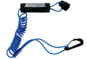 ATLANTIS FLOATING WRIST & VEST LANYARD TETHER KILL SWITCH SEADOO NON-DESS BLUE - Picture 1 of 2