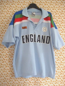 Maillot Angleterre England World Cup 1992 Cricket Jersey Hogger sport - L - Photo 1/7