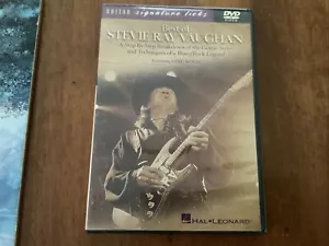 Best of Stevie Ray Vaughan (DVD) Guitar Video Signature Licks Hal Leonard - Picture 1 of 3