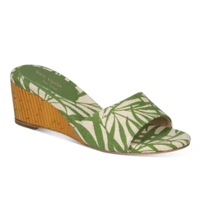 Kate Spade New York Women's Meena Slide Sandals Palm Fronds - Picture 1 of 12