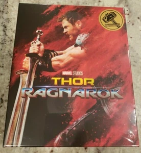 THOR RAGNAROK Blu-ray 3D Steelbook BLUFANS One-Click Full Lenticular Marvel NEW! - Picture 1 of 5