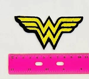 Wonder Woman Iron On Patch Super Hero WW - Picture 1 of 4