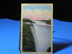 Vtg Niagara Falls Postcard - Prospect Point - unposted - Picture 1 of 2