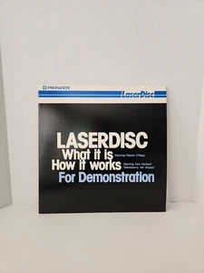 Laserdisc Pioneer Laserdisc What Is It, How It Works, For Demonstration RARE - Picture 1 of 8