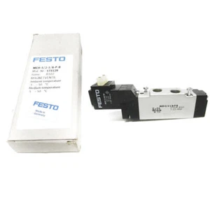 FESTO MEH-5/2-1/8-P-B 173129 ELETTROVALVOLA PNEUMATICA NUOVA - Foto 1 di 4