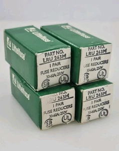 (4 Stück) Littelfuse LRU 263M Sicherungsreduzierer《Neu im Karton》30-60A 250V Preis zu verkaufen - Bild 1 von 6