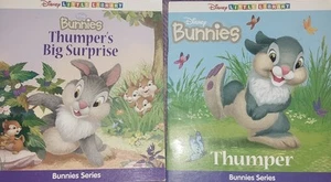 Disney Little Library Books X 2. Bunnies, Thumper, Thumpers Big Surprise. - Picture 1 of 16
