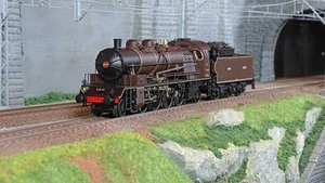 Ree Models MB155 Steam Locomotive 141A 4.1126, NORTH, CREIL, "Chocolate" - Picture 1 of 5