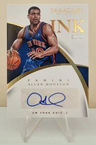 2014-15 Immaculate Collection Ink #68 Allan Houston AU 55/99 - Bild 1 von 2