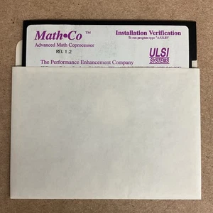 Math Co Advanced Math Coprocessor ULSI Systems The Performance Enhancement Co. - Afbeelding 1 van 3