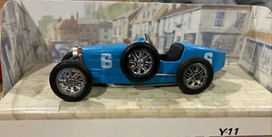 Matchbox Models Of Yesteryear Y-11 . Light Blue Bugatti Type 35 - Picture 1 of 13