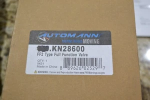 Automann 170.KN28600 KN28600 FF2 Type Full Function Valve OE KN28600 5396KN28600 - Picture 1 of 2