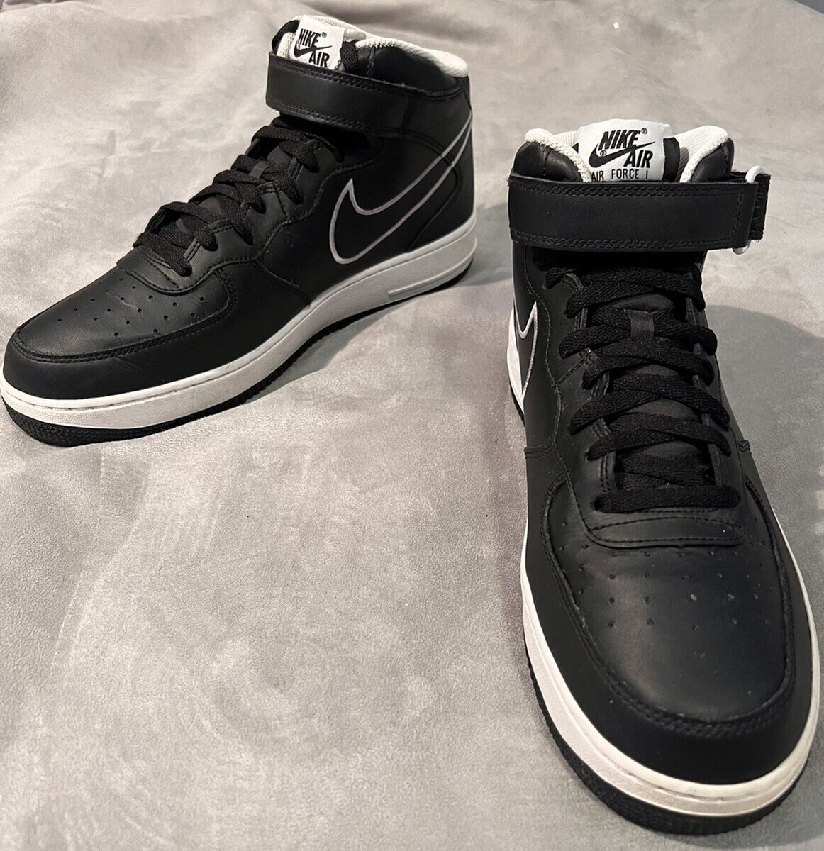 Nike Air Force 1 Mid '07 Black White for Sale | Authenticity Nike Air Force 1 Mid '07 Black White for Sale | Authenticity